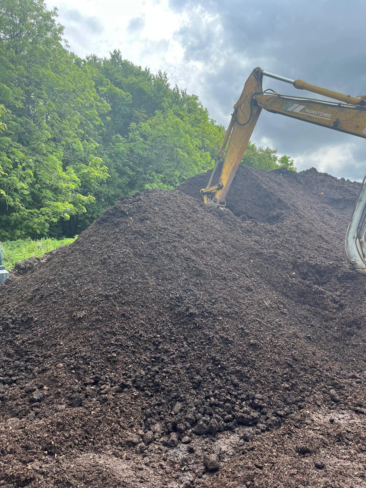 15 Cubic Metres Loose - Well Rotted Horse Manure
