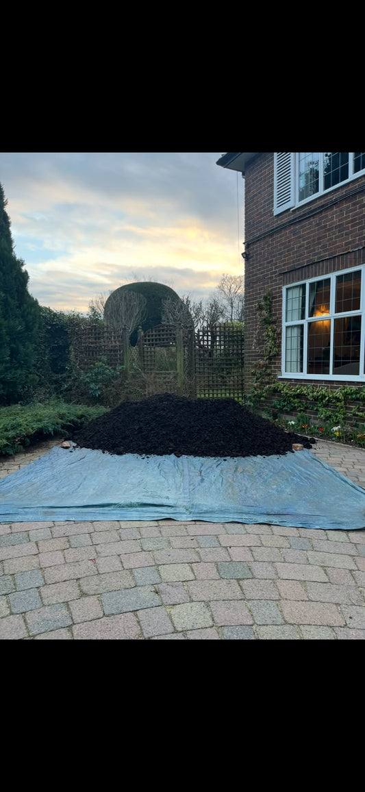 Blue Plastic Tarp