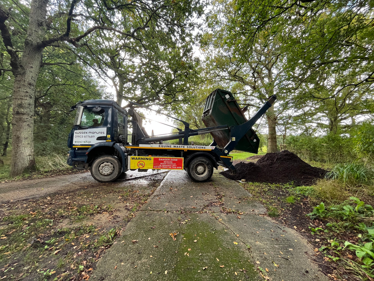 7.5 cubic metre loose load- Well rotted horse manure