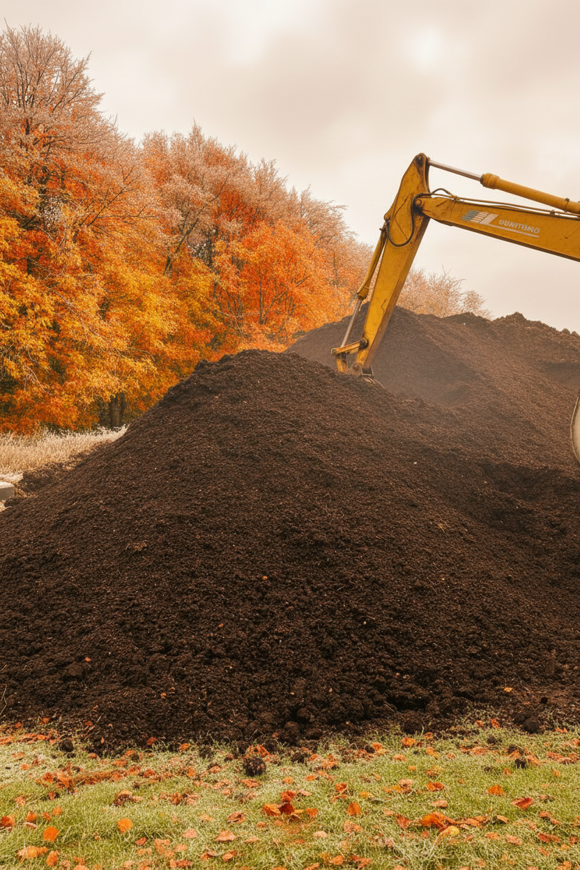 Autumn Manure Pile
