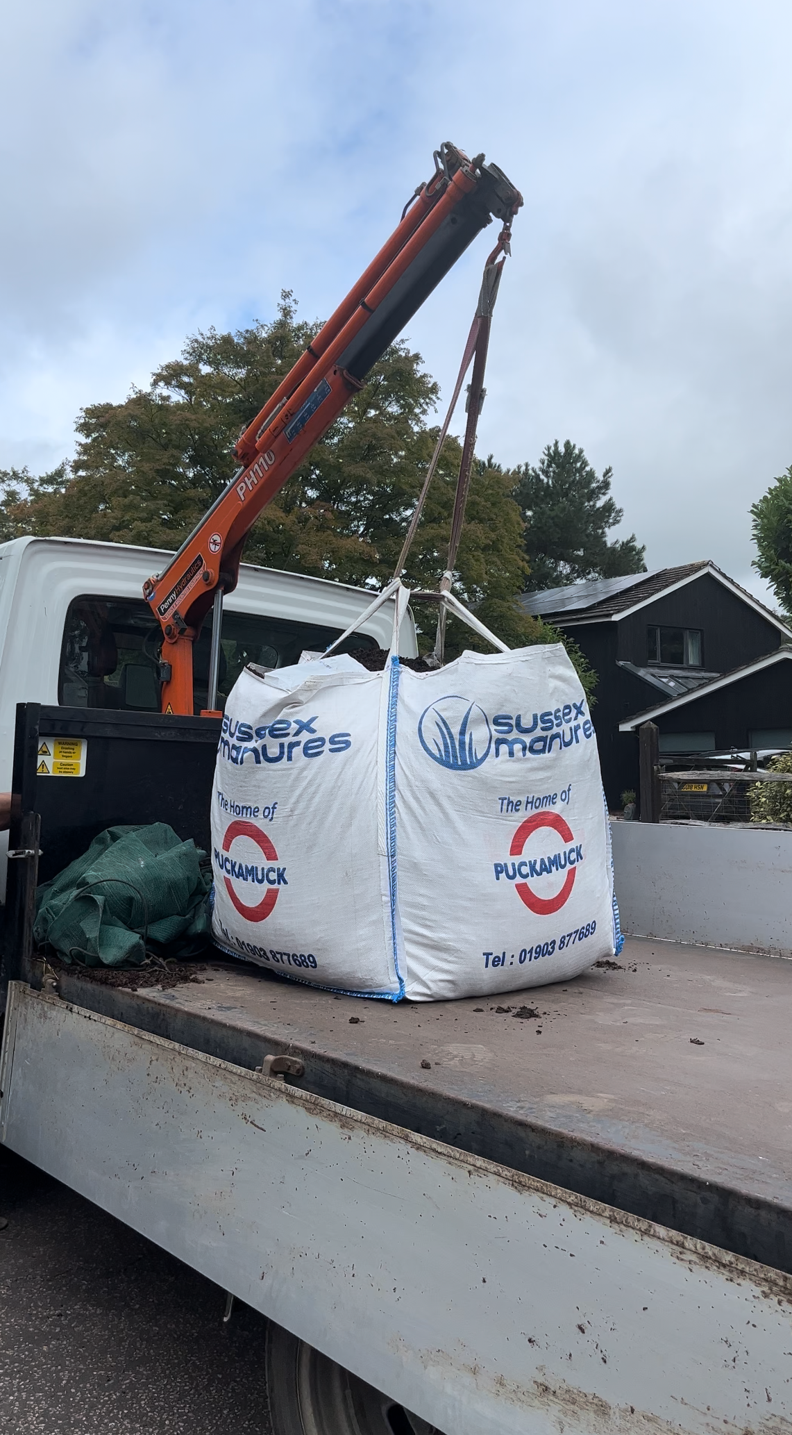 850 Litre Bulk Bag - Well rotted horse manure