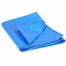 Blue Plastic Tarp